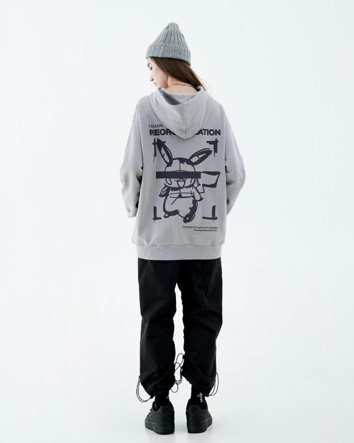 HARSH and CRUEL Blinded Monster 3M Reflective Hoodie | jobatua.com